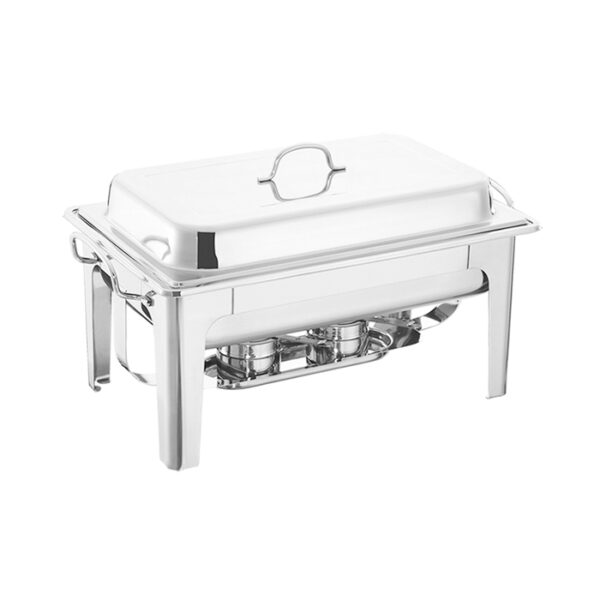 Rossetti 9.0 Liters Calabria Series Stainless Steel Rectangular Chafing Dish (RWC823)