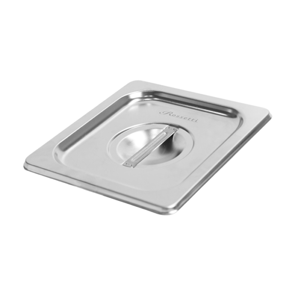 Rossetti 1/6 Notched Food Pan Cover Stainless Steel (RWA816-LTN)