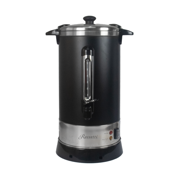 Rossetti 10.0 Liters Brezza Black Coffee Urn with Stainless Steel Strainer (RZU120)